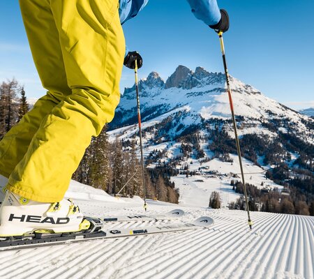 Winterurlaub Skifahren Dolomiten Südtirol